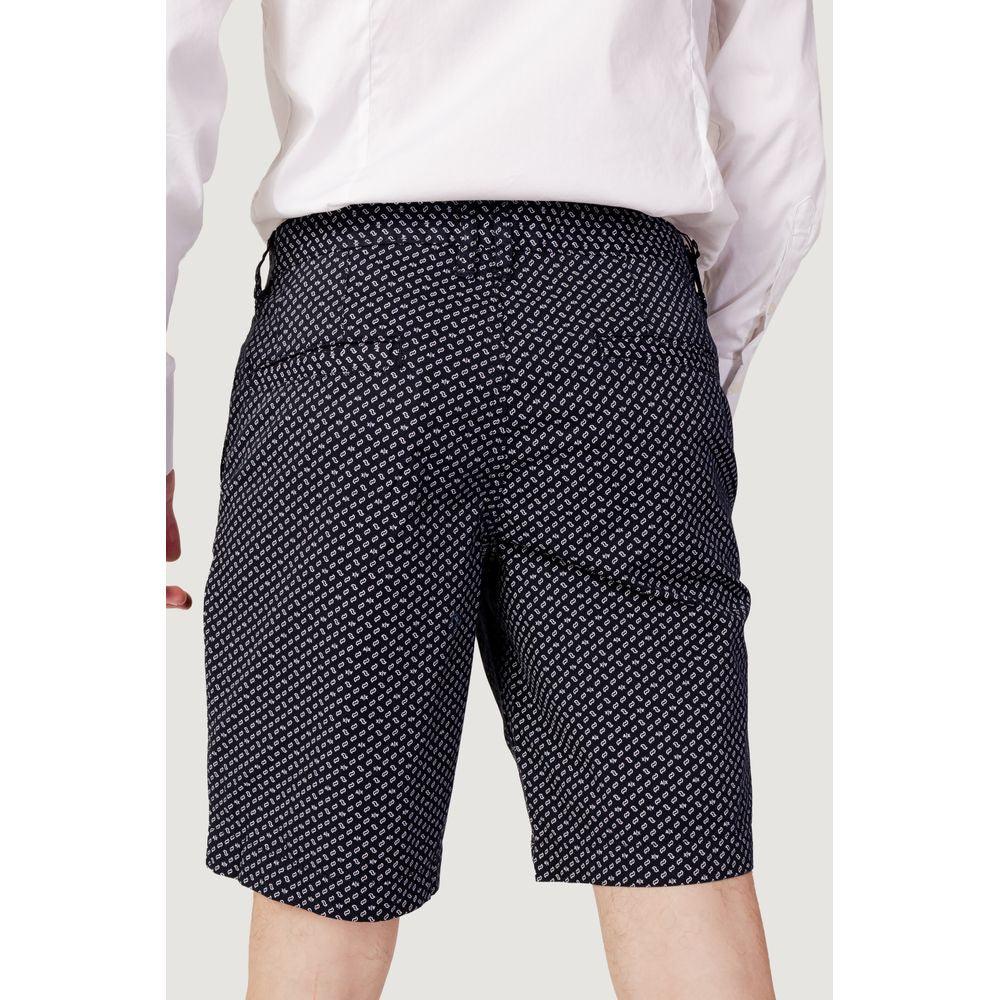 Armani Exchange Blue Cotton Short - Arichezz.store