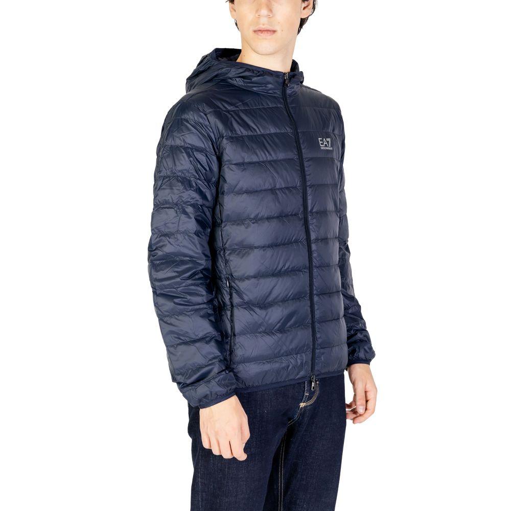 EA7 Emporio Armani Blue Polyamide Jacket - Arichezz.store