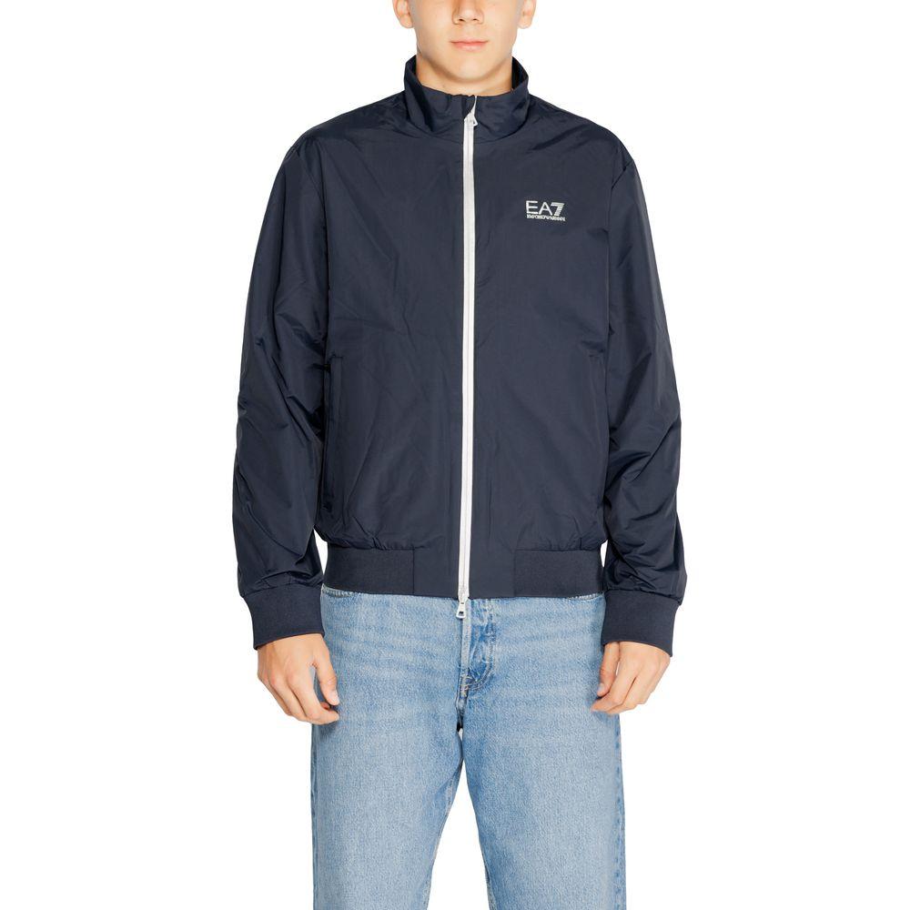 EA7 Emporio Armani Blue Polyamide Jacket - Arichezz.store