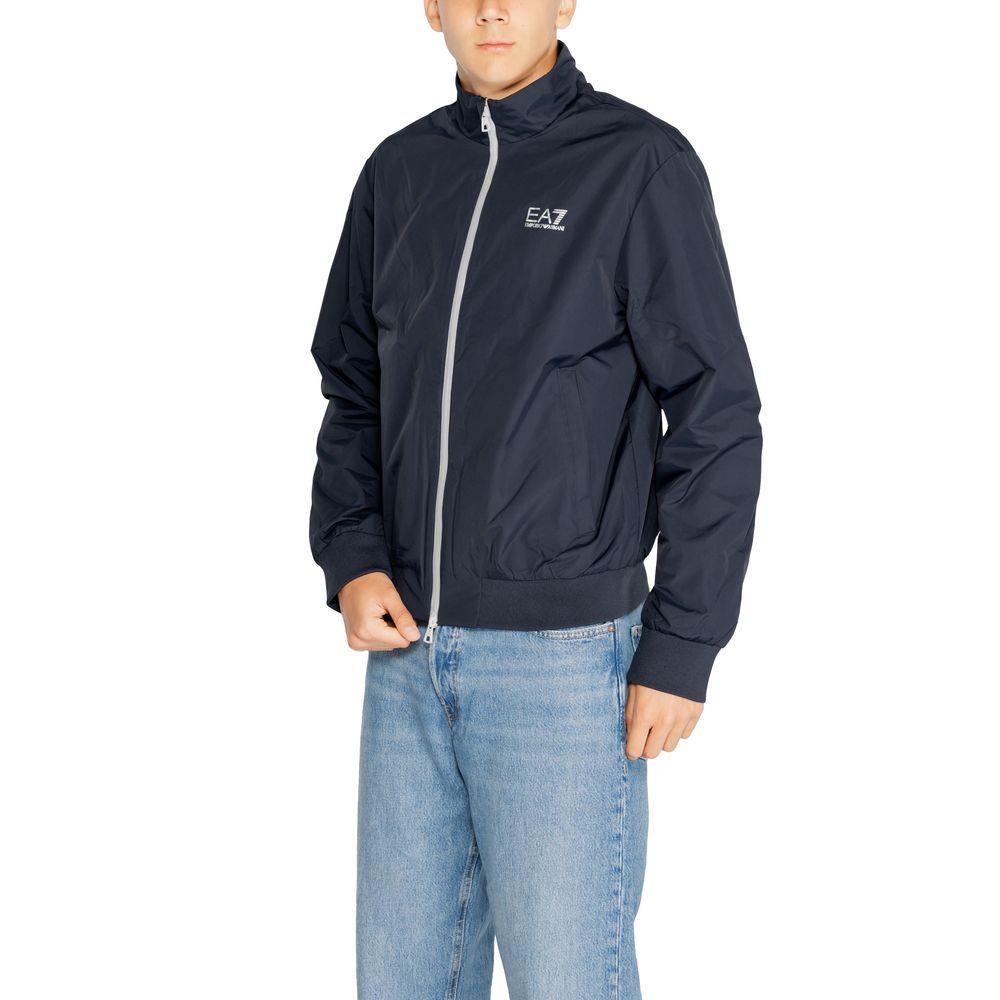 EA7 Emporio Armani Blue Polyamide Jacket - Arichezz.store