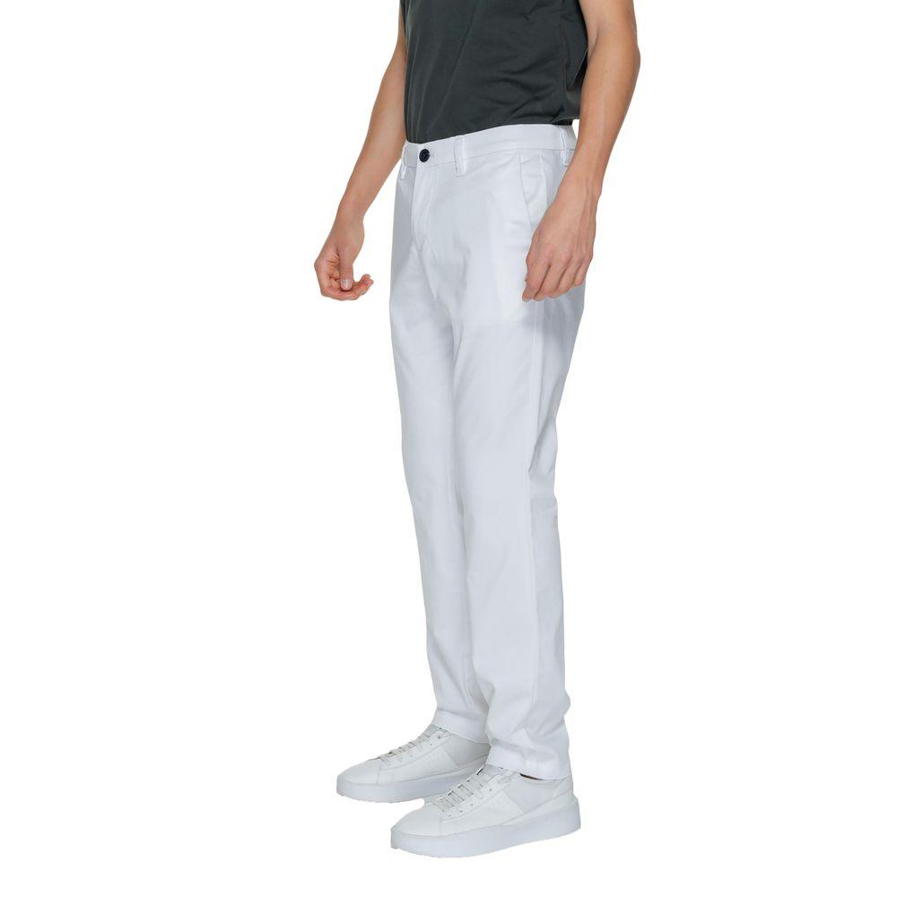 Armani Exchange White Cotton Jeans & Pant - Arichezz.store