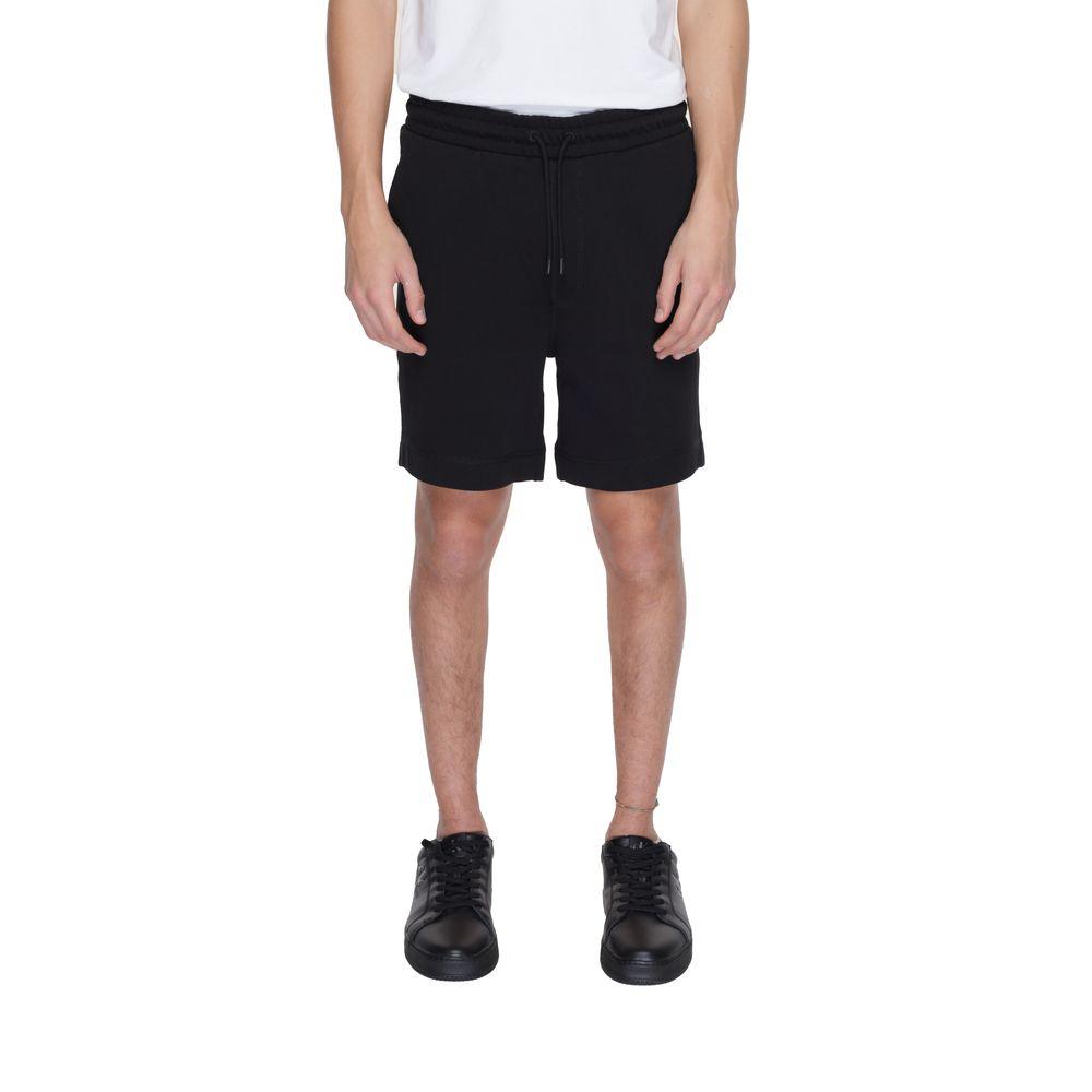 Hugo Boss Black Cotton Short - Arichezz.store