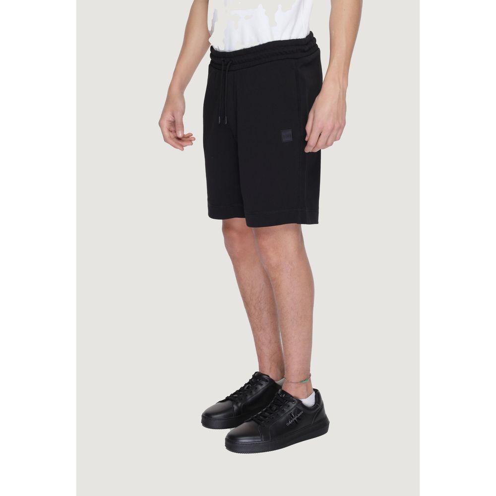 Hugo Boss Black Cotton Short - Arichezz.store