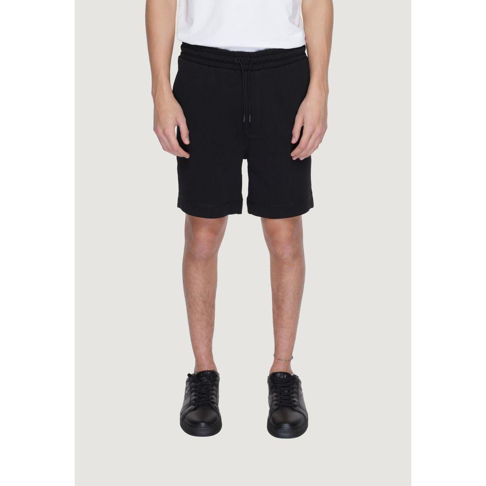 Hugo Boss Black Cotton Short - Arichezz.store