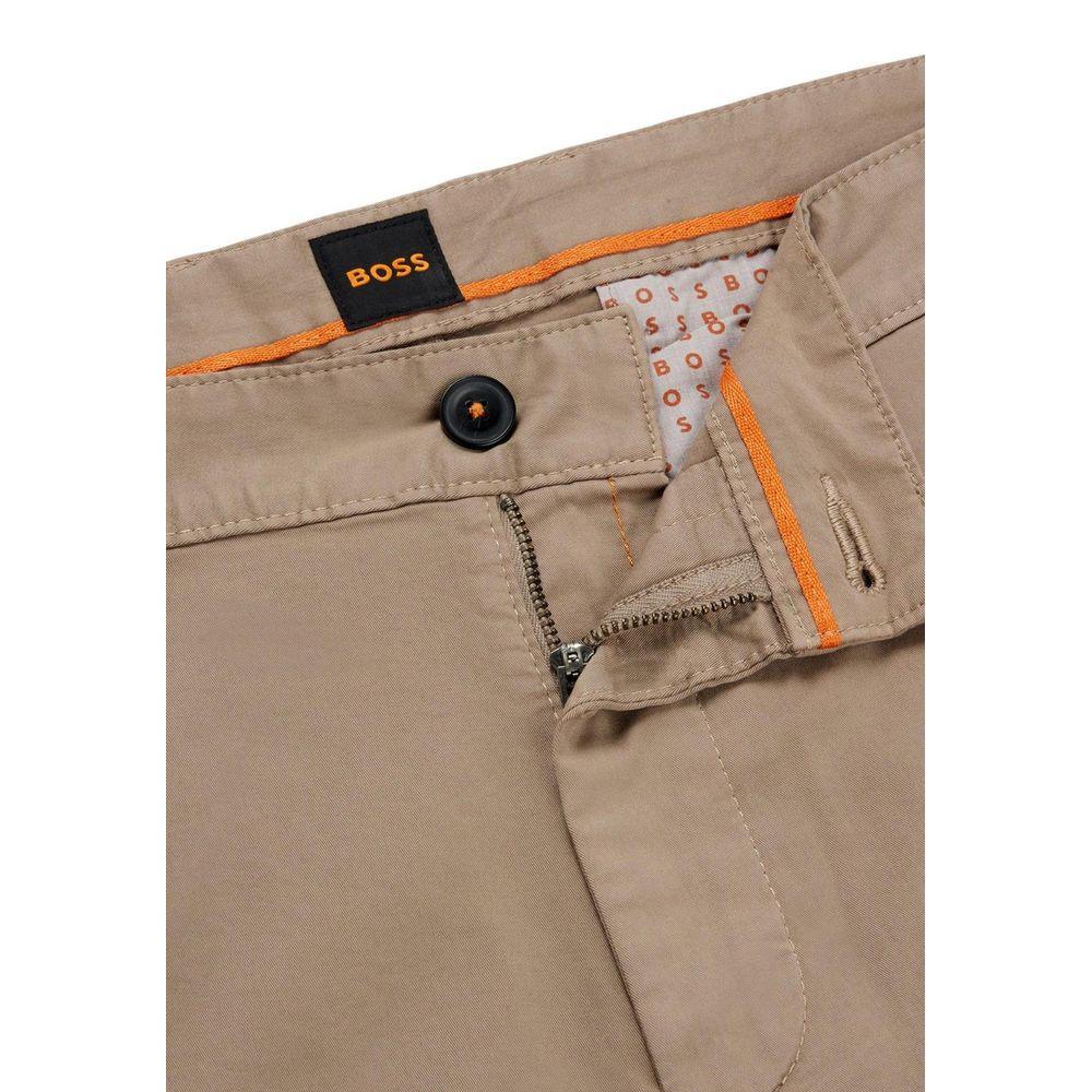 Hugo Boss Beige Cotton Short - Arichezz.store