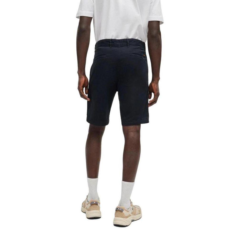 Hugo Boss Blue Cotton Short - Arichezz.store