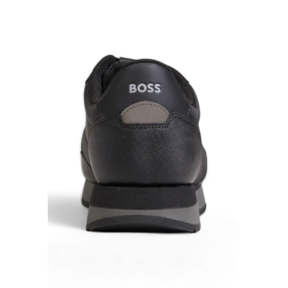 Hugo Boss Black Fabric Sneaker - Arichezz.store