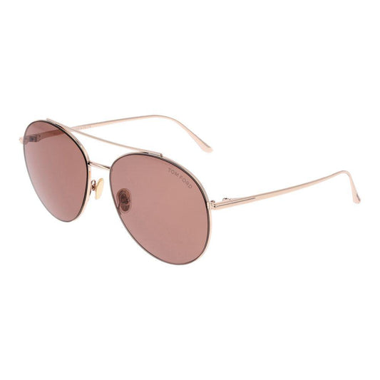 Tom Ford Rose Gold Women Sunglasses - Arichezz.store