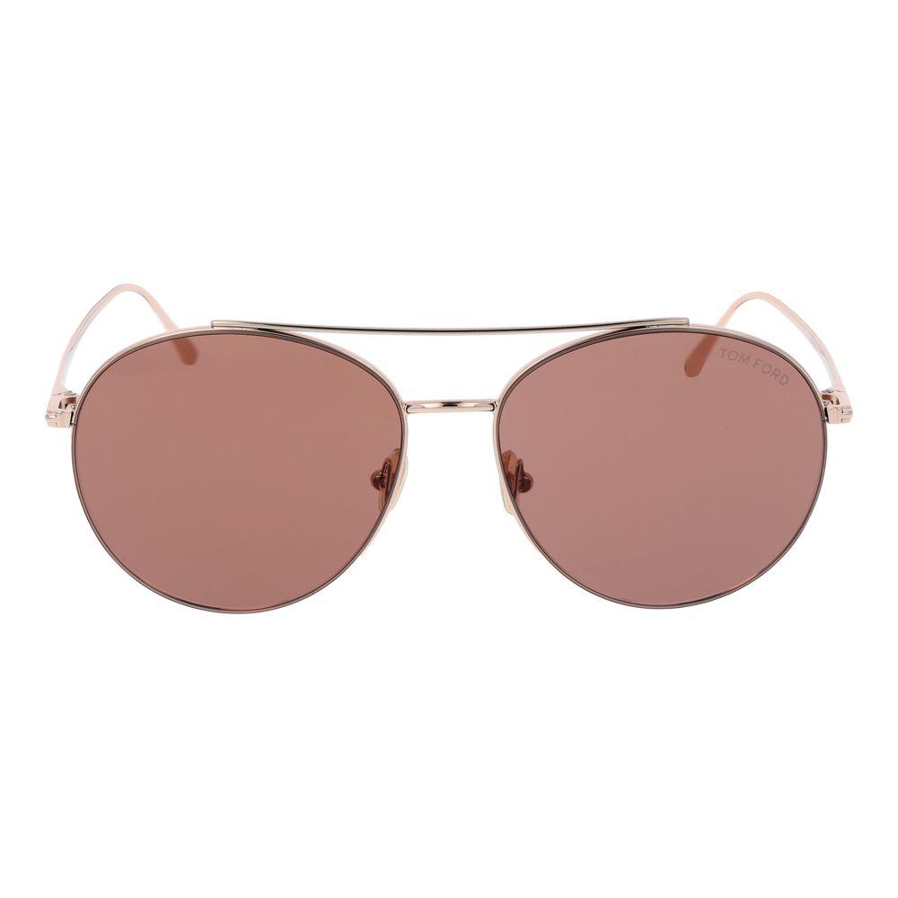 Tom Ford Rose Gold Women Sunglasses - Arichezz.store