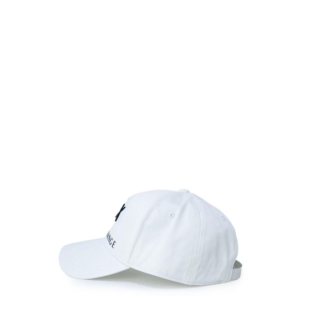 Armani Exchange Cream Cotton Hats & Cap - Arichezz.store