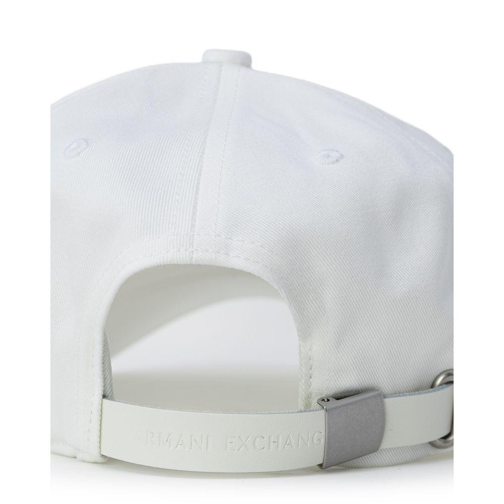 Armani Exchange Cream Cotton Hats & Cap - Arichezz.store