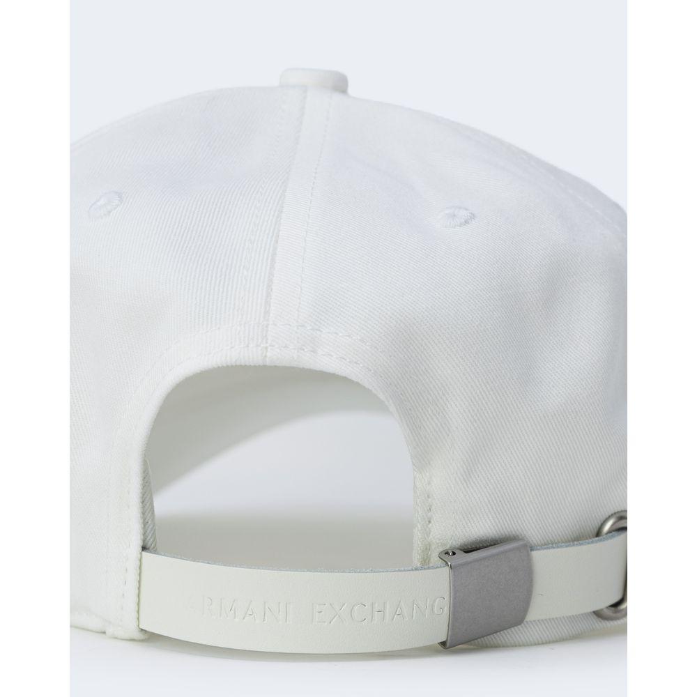 Armani Exchange Cream Cotton Hats & Cap - Arichezz.store