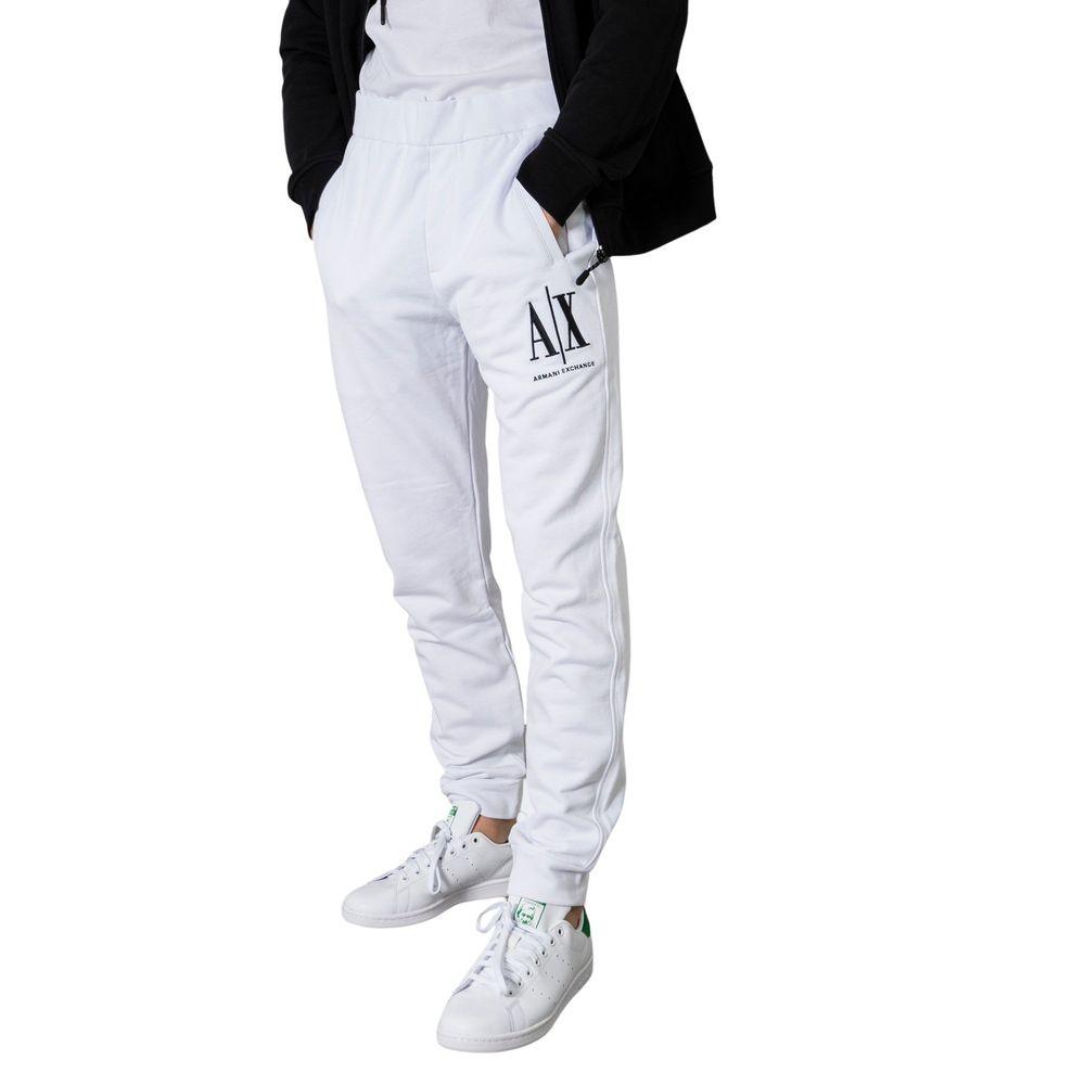 Armani Exchange White Cotton Jeans & Pant - Arichezz.store