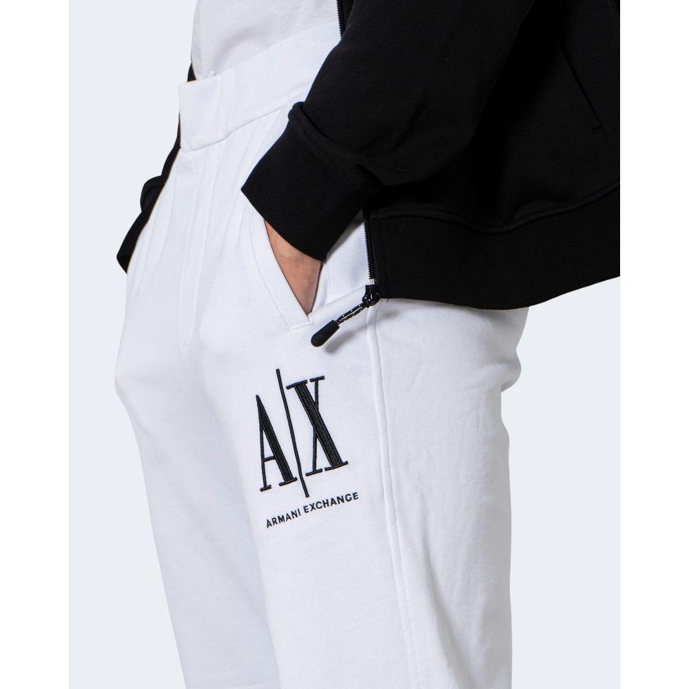 Armani Exchange White Cotton Jeans & Pant - Arichezz.store