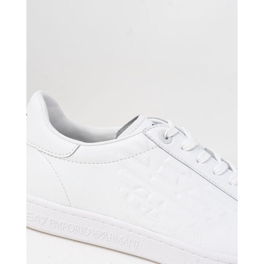 EA7 Emporio Armani White Polyethylene Sneaker - Arichezz.store