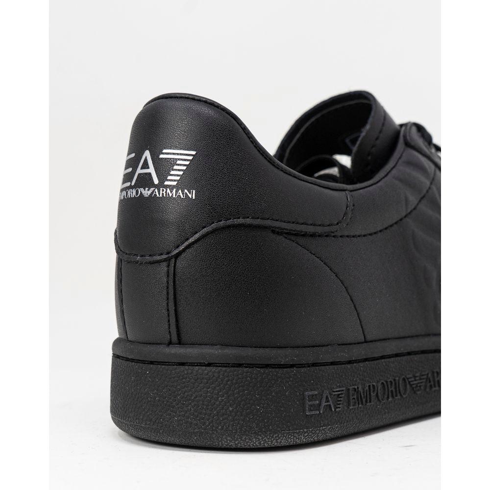 EA7 Emporio Armani Black Polyethylene Sneaker - Arichezz.store