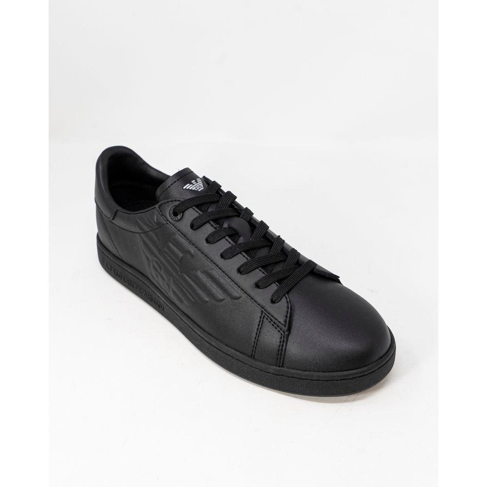 EA7 Emporio Armani Black Polyethylene Sneaker - Arichezz.store