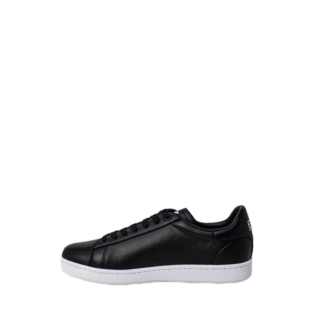 EA7 Emporio Armani Black And White Polyethylene Sneaker - Arichezz.store