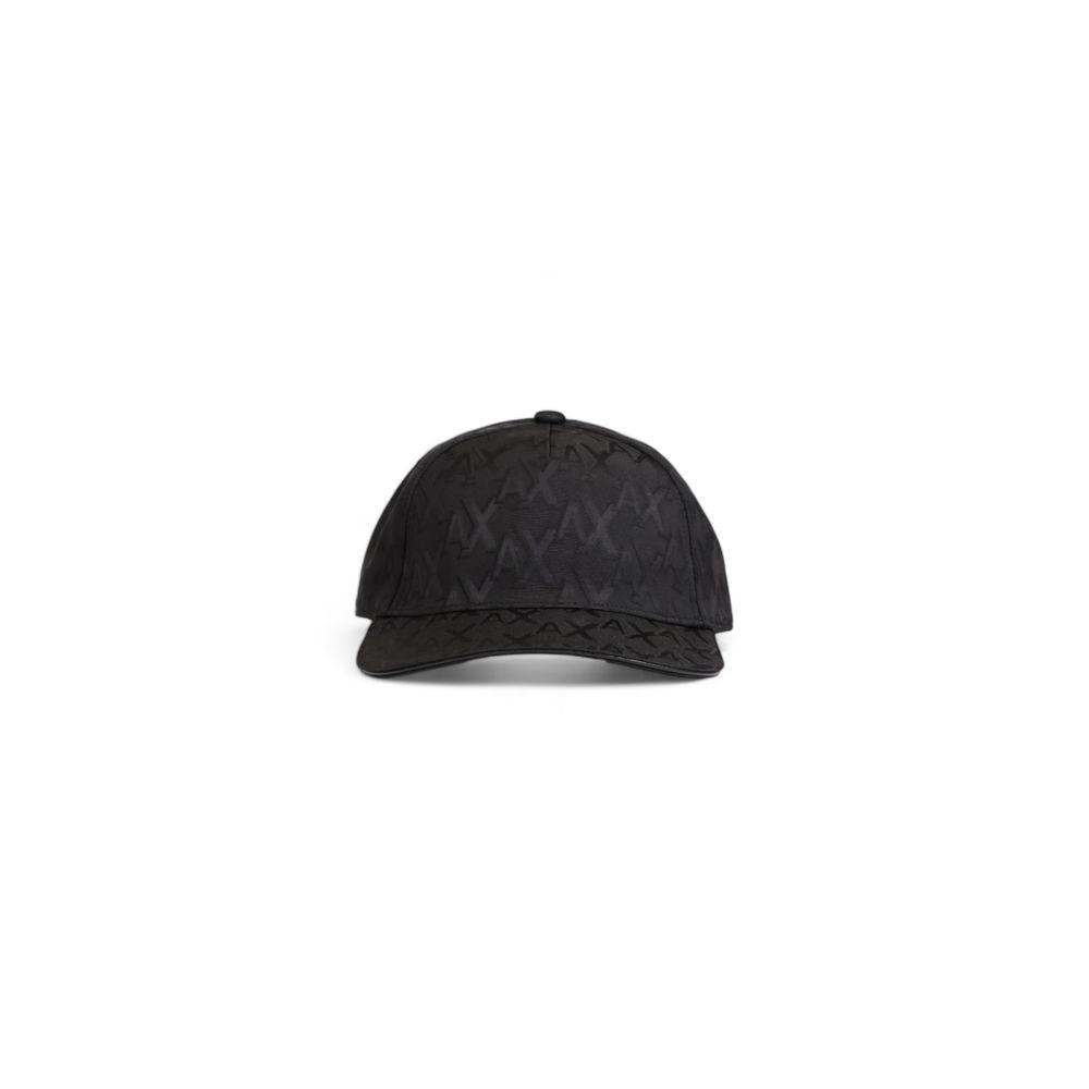 Armani Exchange Black Polyester Hats & Cap - Arichezz.store