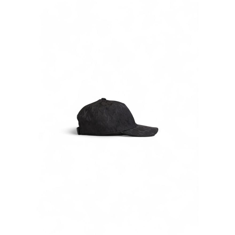 Armani Exchange Black Polyester Hats & Cap - Arichezz.store