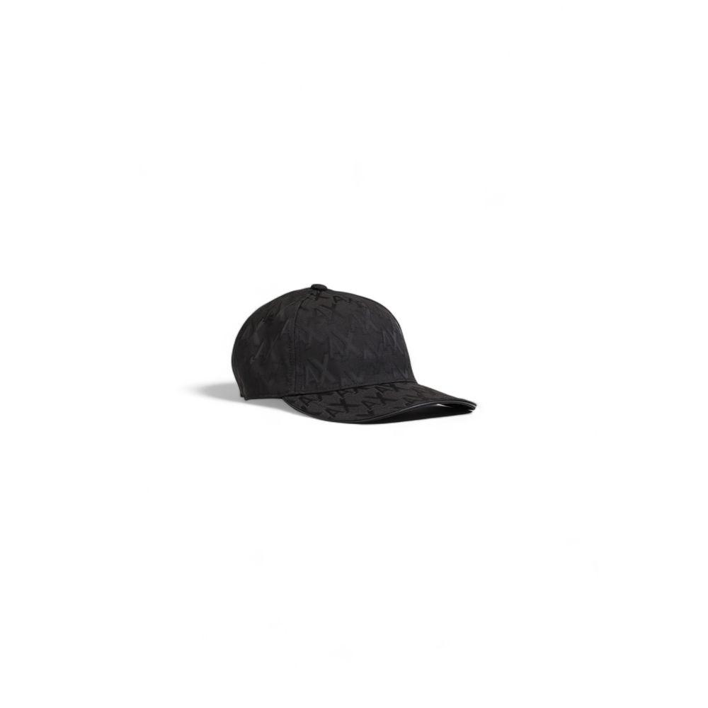 Armani Exchange Black Polyester Hats & Cap - Arichezz.store