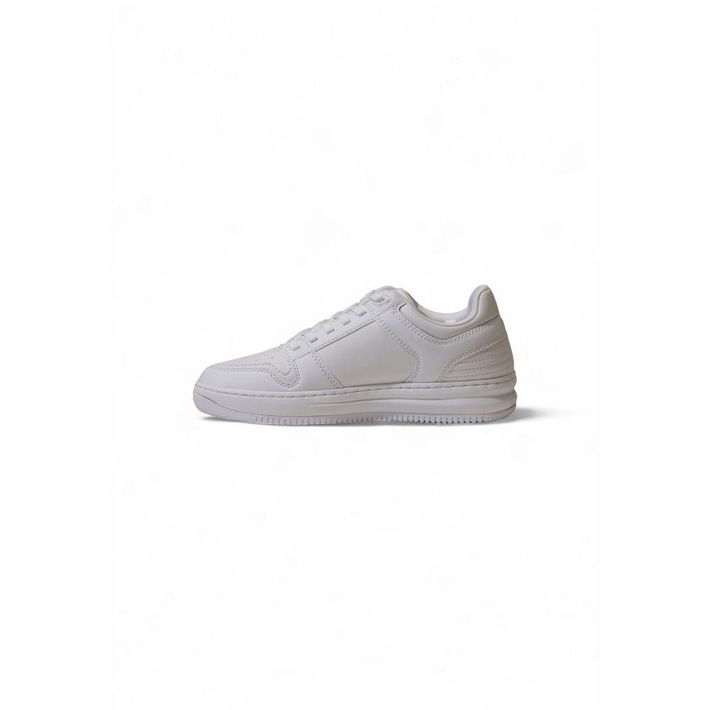 EA7 Emporio Armani White Polyester Sneaker - Arichezz.store