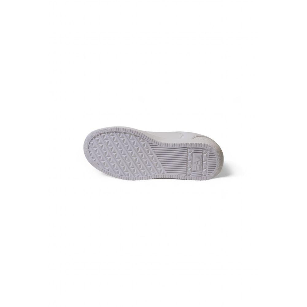 EA7 Emporio Armani White Polyester Sneaker - Arichezz.store