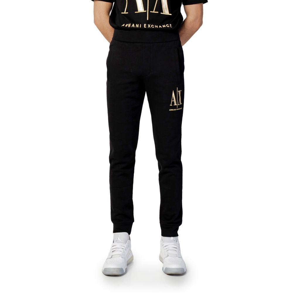 Armani Exchange Black Cotton Jeans & Pant - Arichezz.store