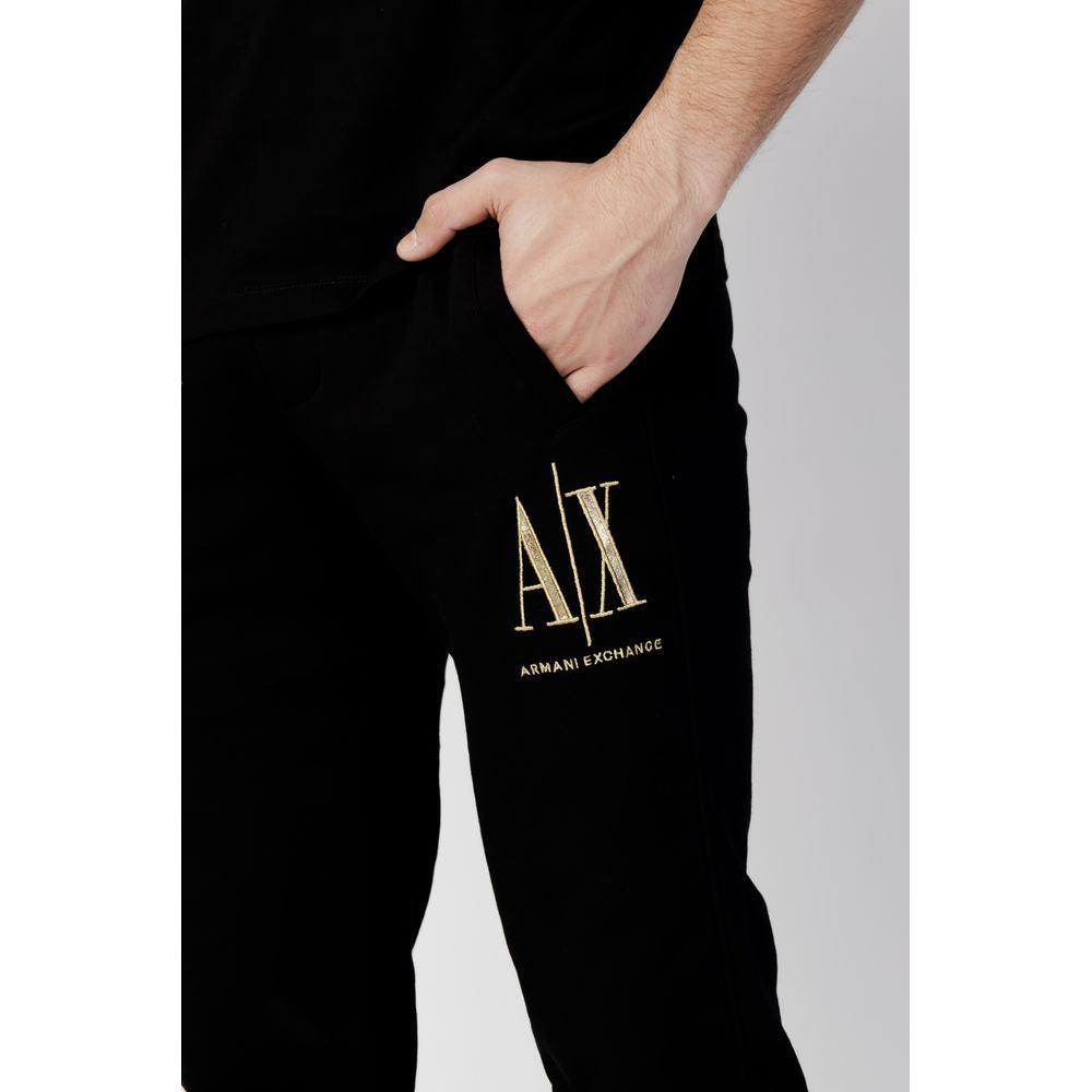 Armani Exchange Black Cotton Jeans & Pant - Arichezz.store