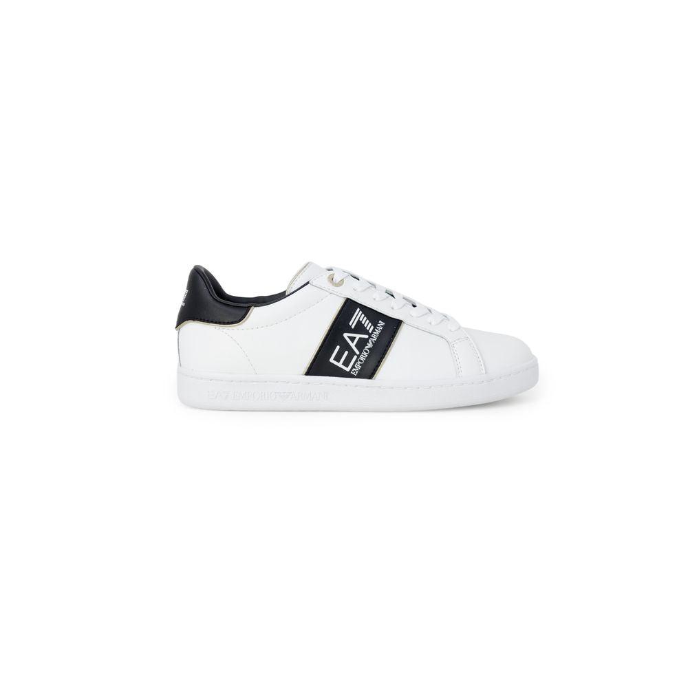 EA7 Emporio Armani White Leather Sneaker - Arichezz.store