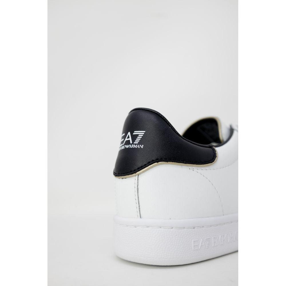 EA7 Emporio Armani White Leather Sneaker - Arichezz.store