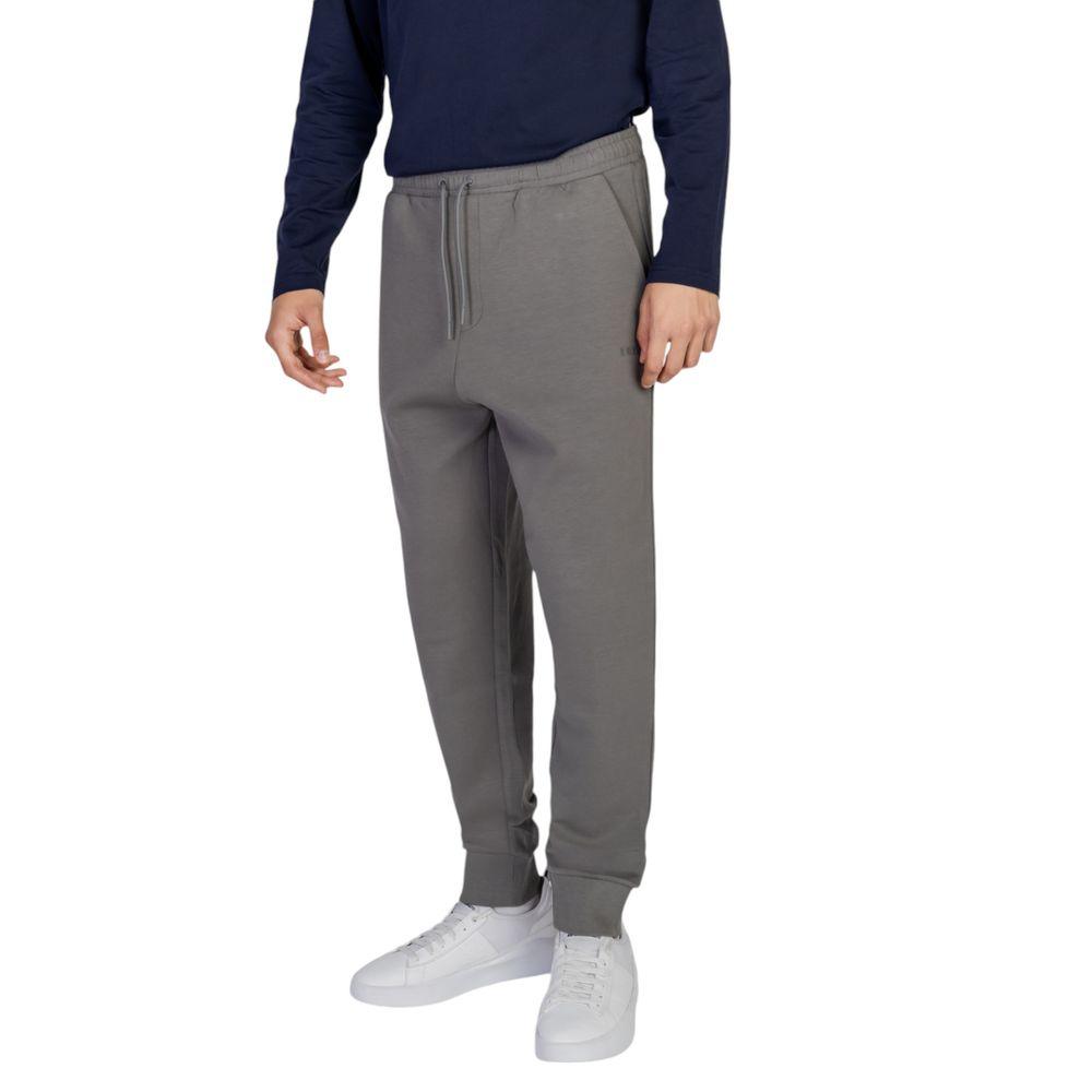 Hugo Boss Gray Cotton Jeans & Pant - Arichezz.store