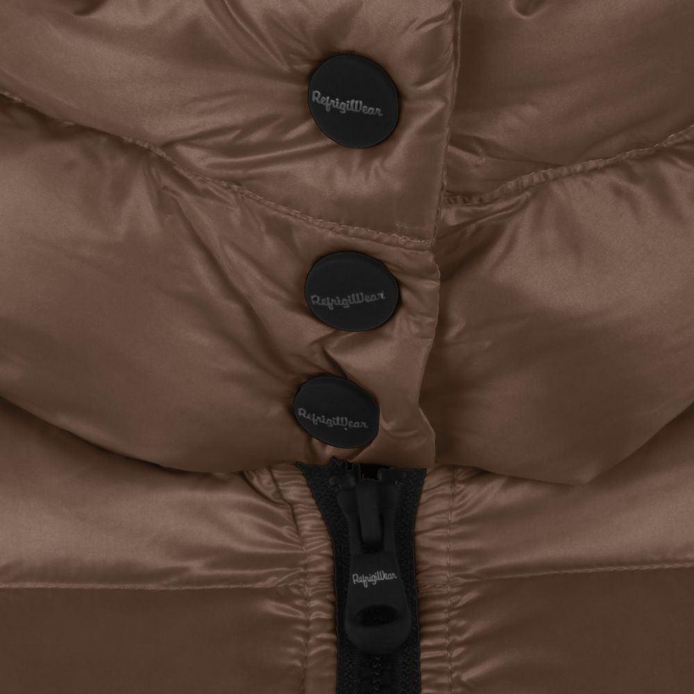 Refrigiwear Brown Nylon Jackets & Coat - Arichezz.store