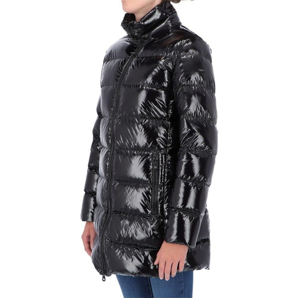 Refrigiwear Black Down Jacket for Ultimate Warmth - Arichezz.store