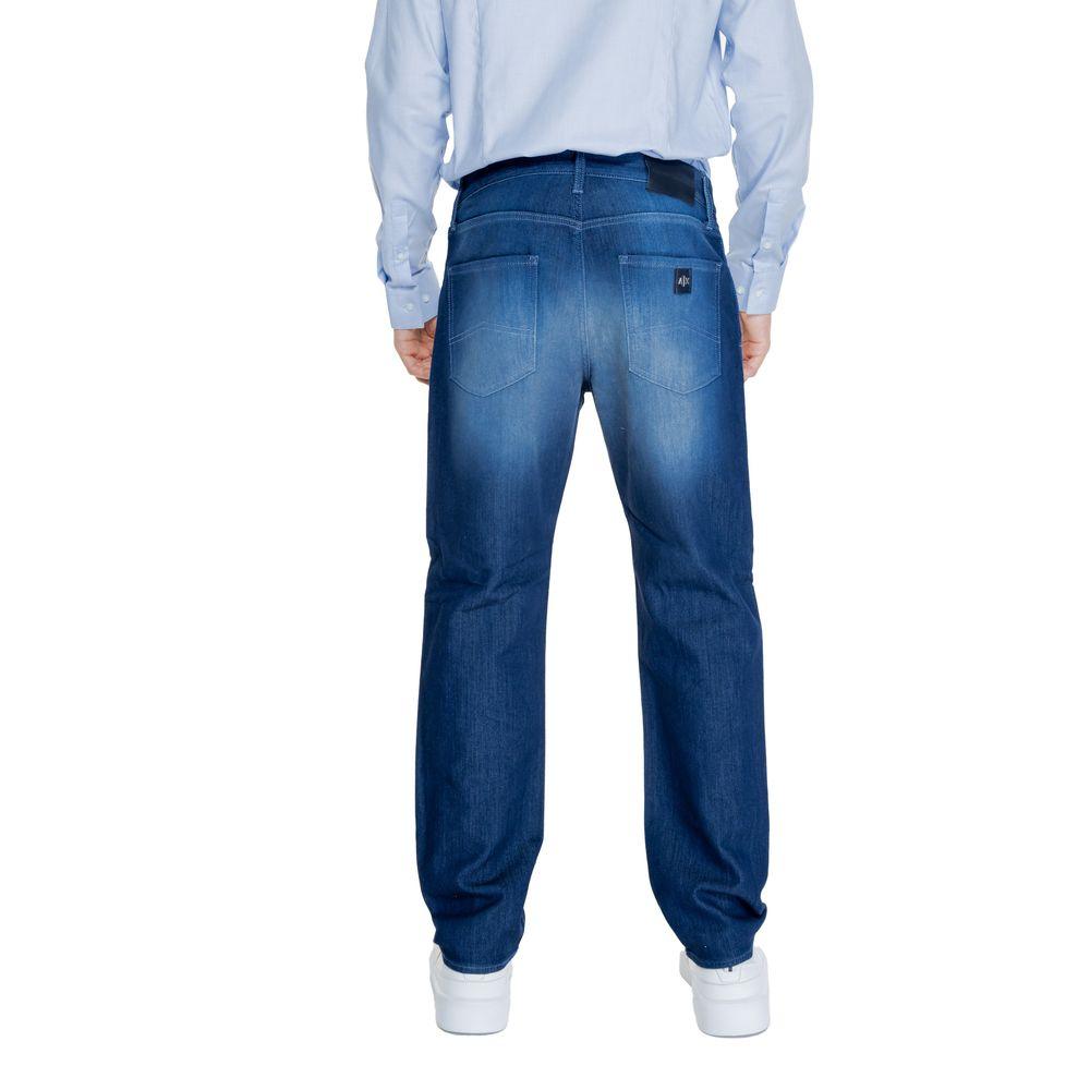 Armani Exchange Blue Cotton Jeans & Pant - Arichezz.store