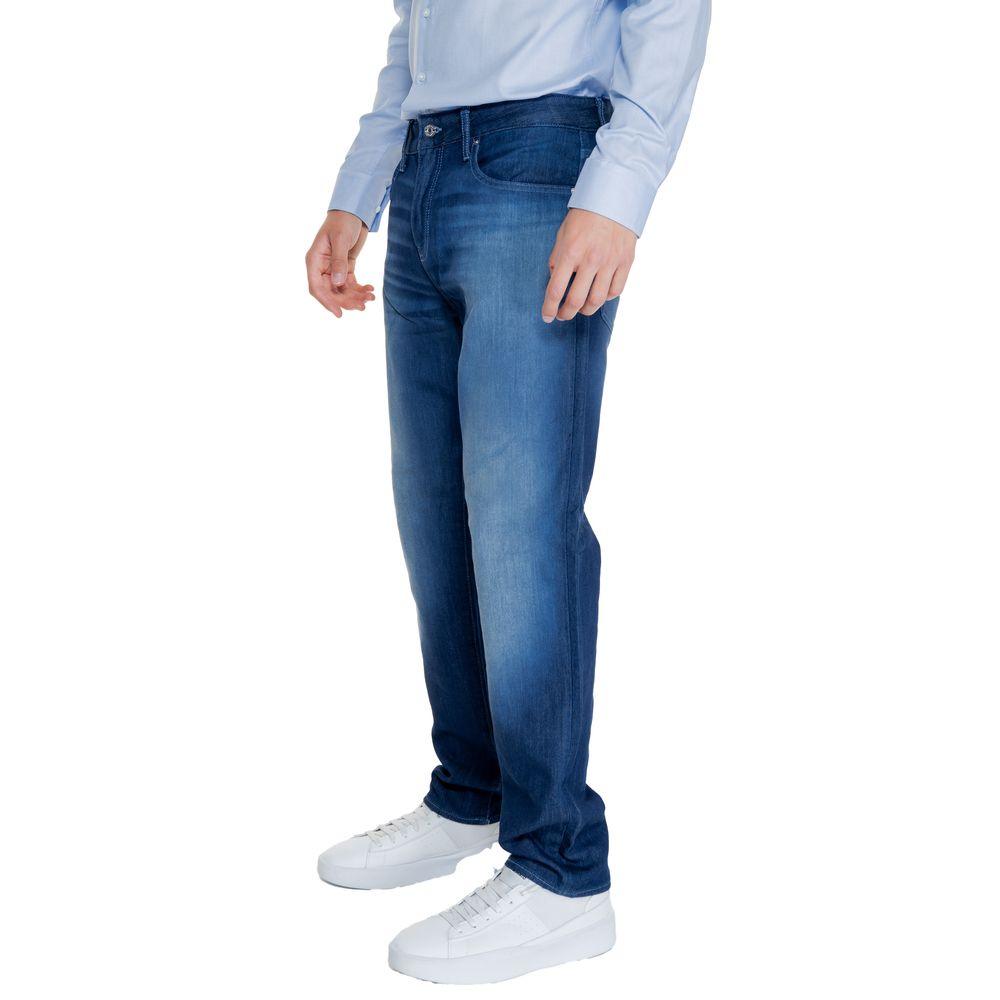 Armani Exchange Blue Cotton Jeans & Pant - Arichezz.store