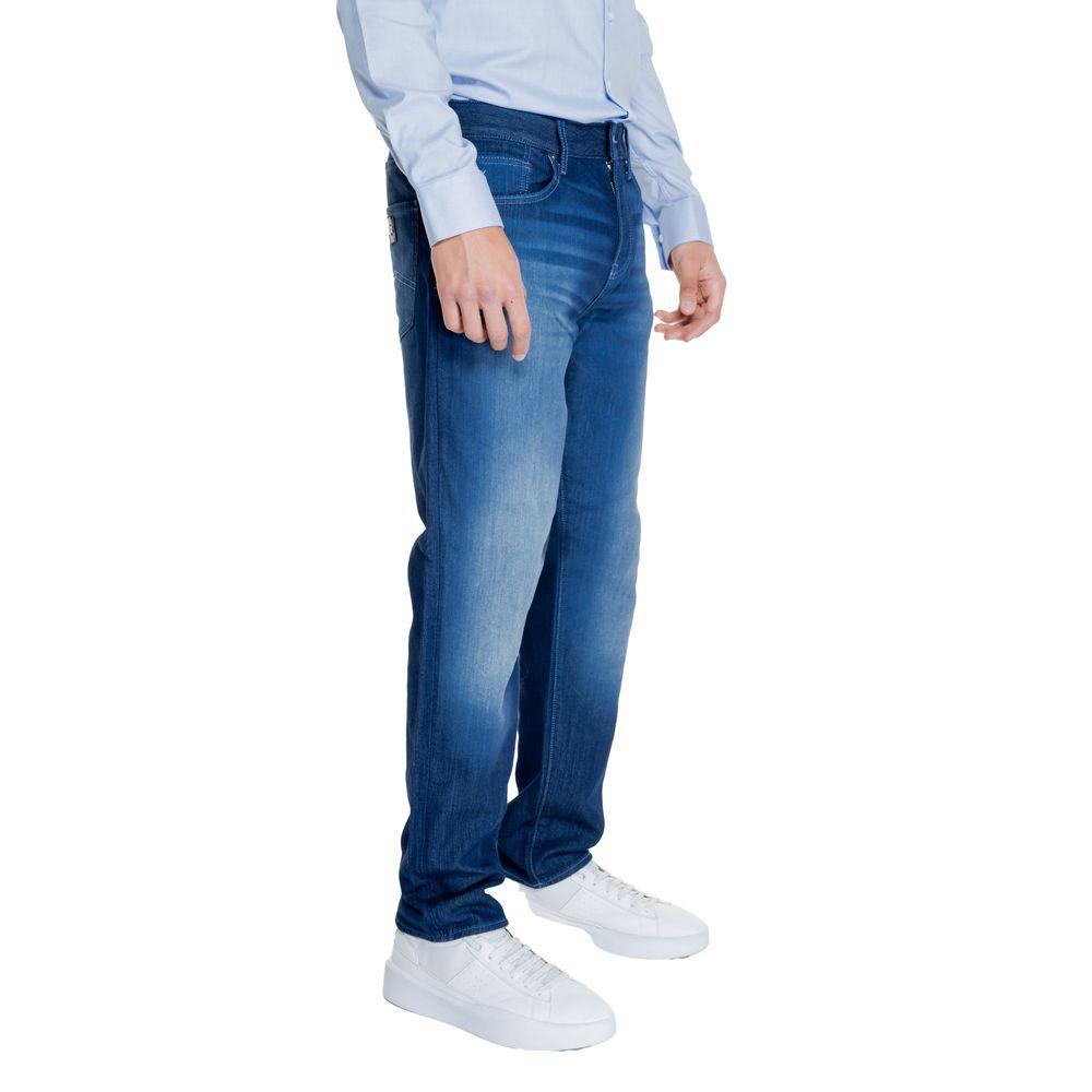 Armani Exchange Blue Cotton Jeans & Pant - Arichezz.store