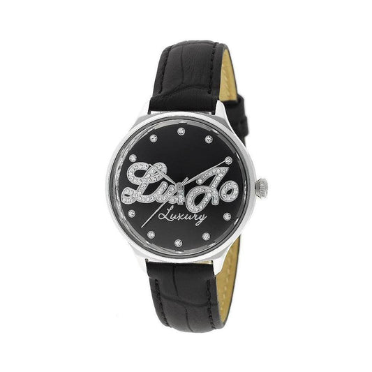 Liu Jo Black Leather Watch - Arichezz.store