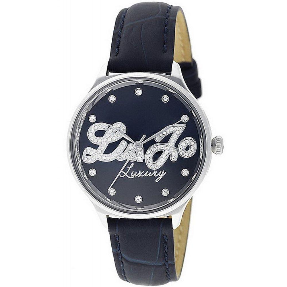 Liu Jo Blue Leather Watch - Arichezz.store