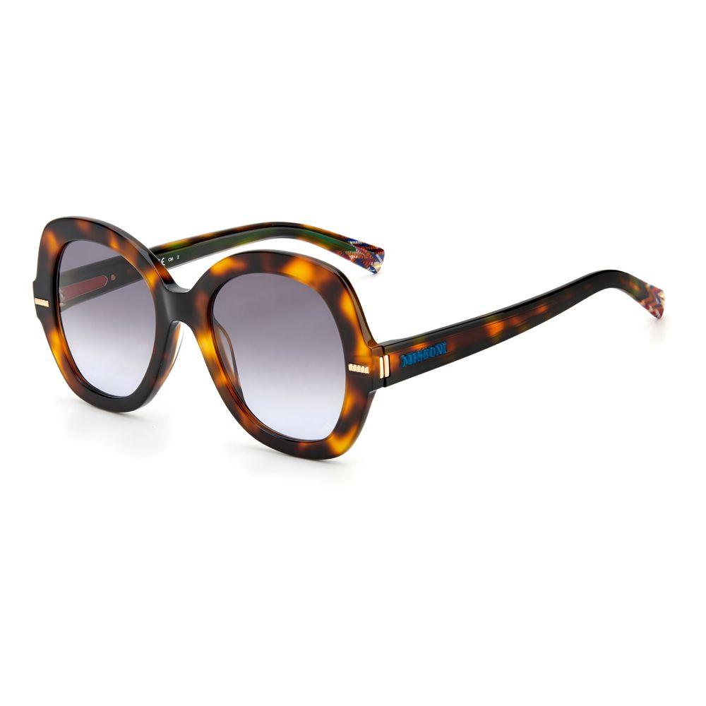 Missoni Brown Metal Sunglasses - Arichezz.store