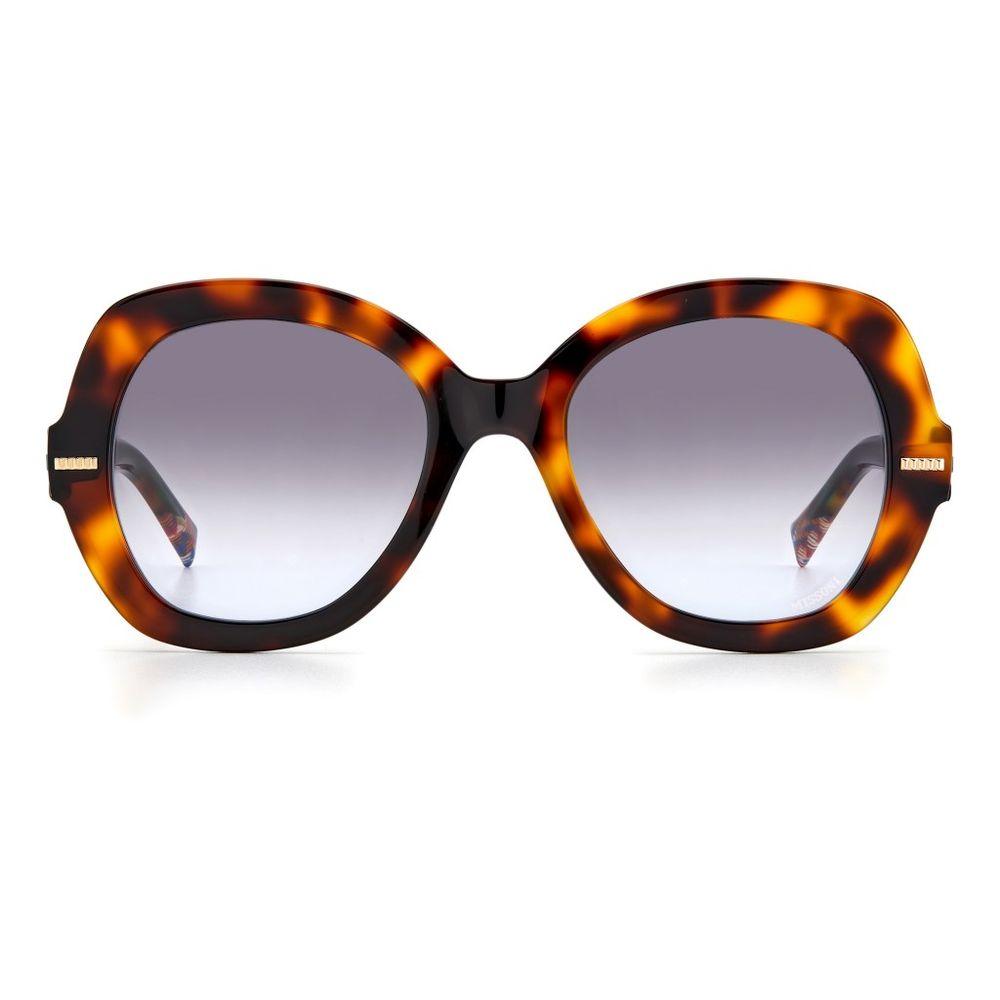 Missoni Brown Metal Sunglasses - Arichezz.store