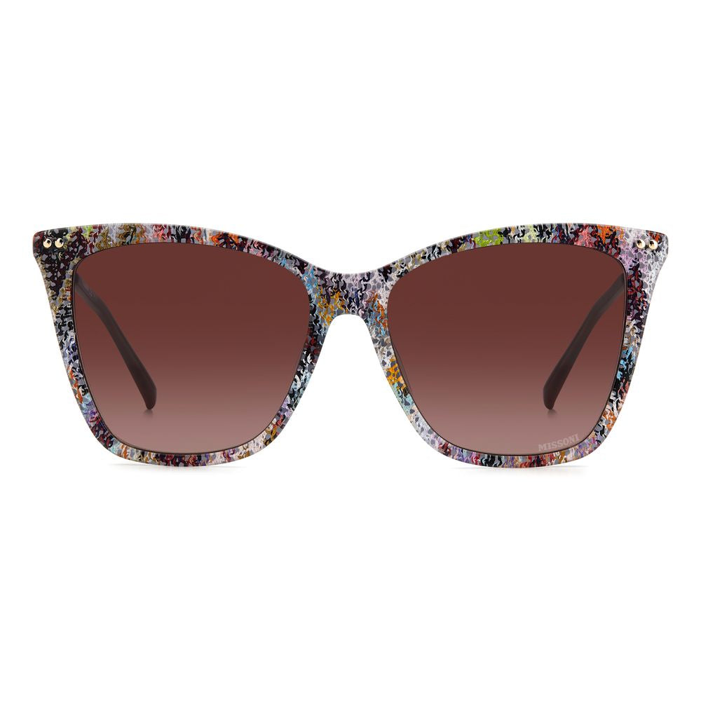 Missoni Multicolor Acetate Sunglasses - Arichezz.store