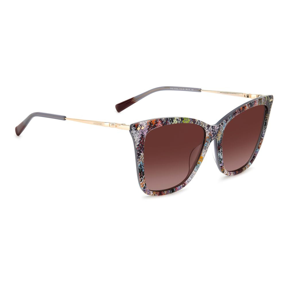 Missoni Multicolor Acetate Sunglasses - Arichezz.store