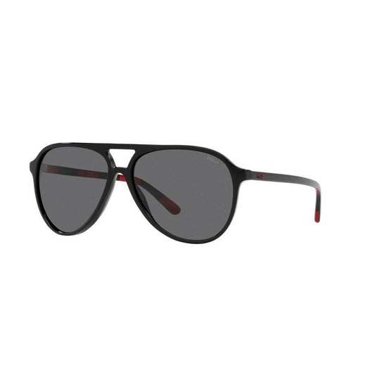 Ralph Lauren Black Acetate Sunglasses - Arichezz.store