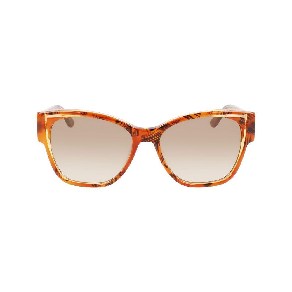 Karl Lagerfeld Orange Acetate Sunglasses - Arichezz.store