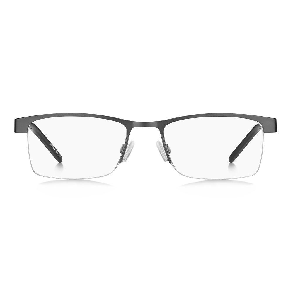 Hugo Boss Gray Metal Frames - Arichezz.store