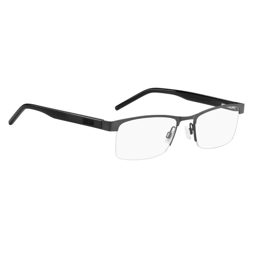 Hugo Boss Gray Metal Frames - Arichezz.store