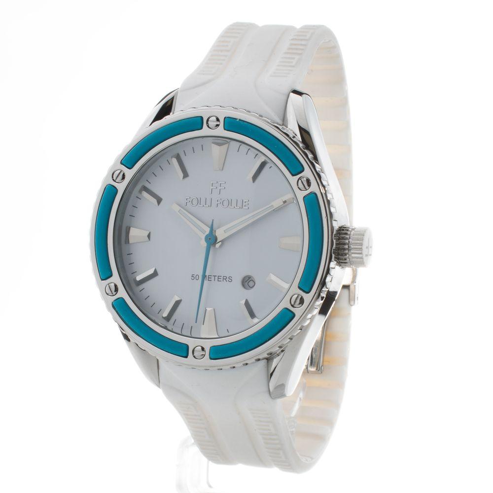 Folli Follie White Silicone Watch - Arichezz.store