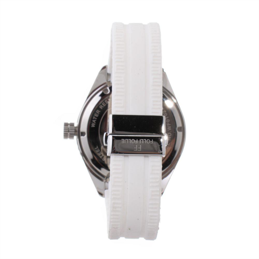 Folli Follie White Silicone Watch - Arichezz.store