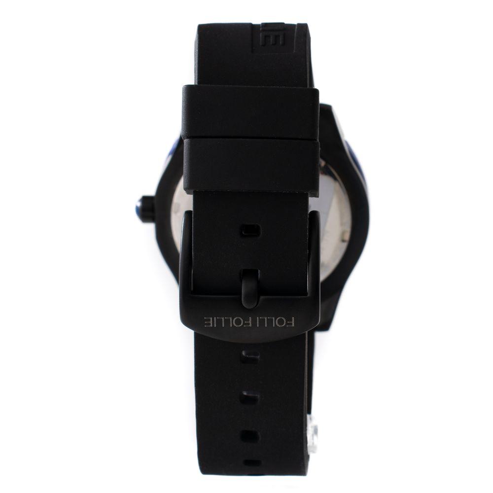 Folli Follie Black Silicone Watch - Arichezz.store